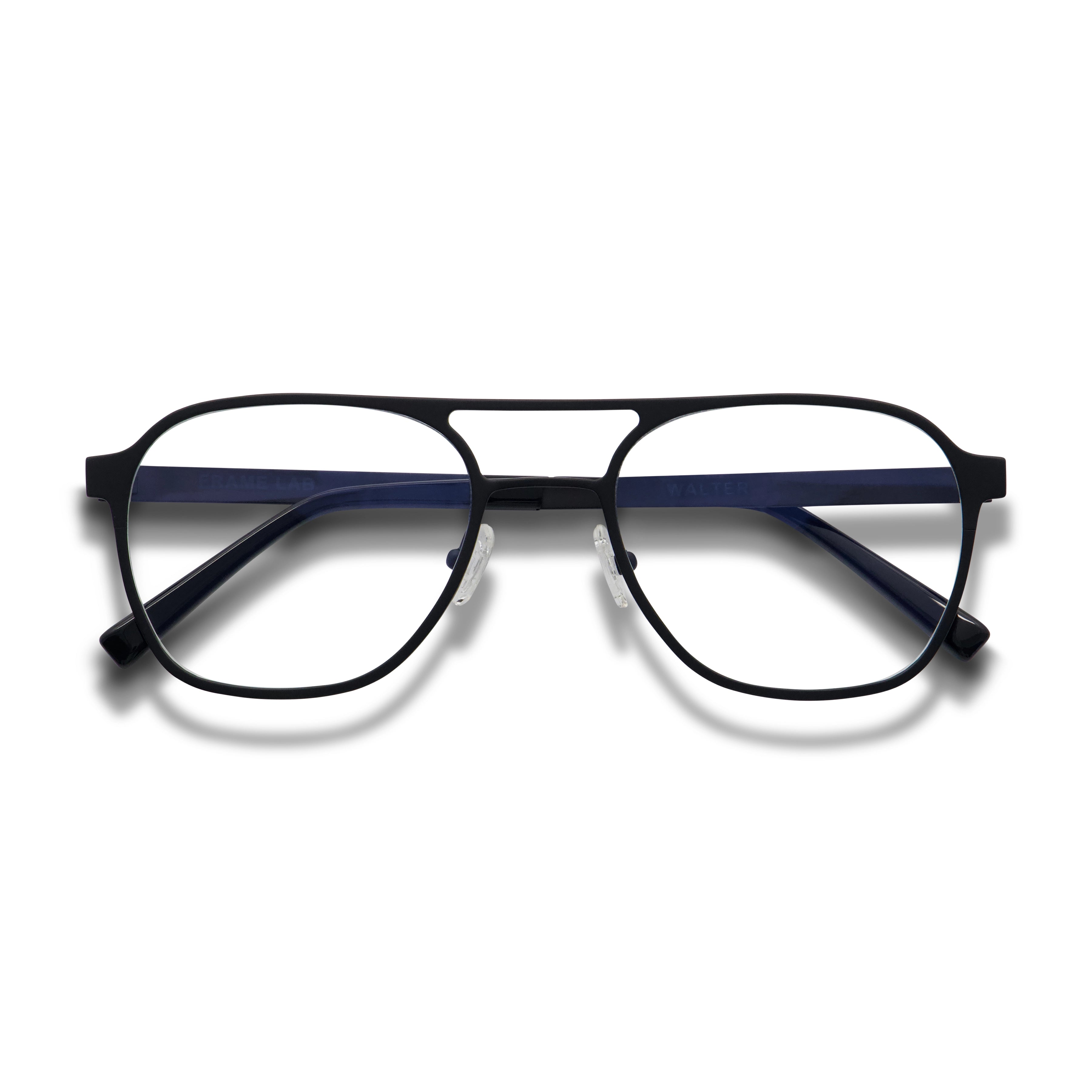 Walter Optical / Matte Black Titanium & Prescription Lens