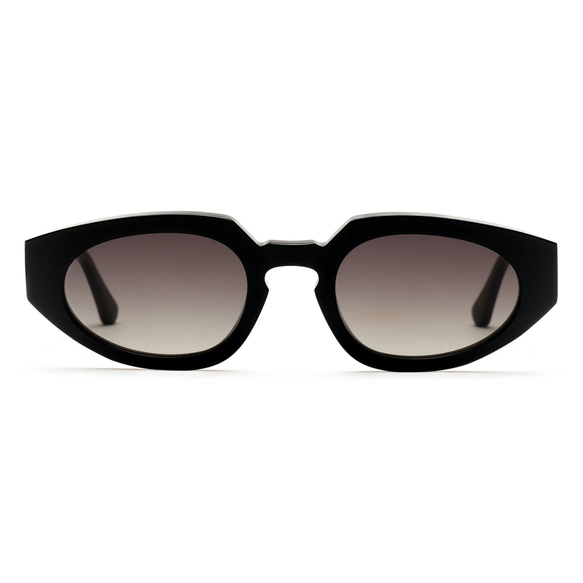 Akira / Black Acetate & Grey Gradient Lens - Shade Files