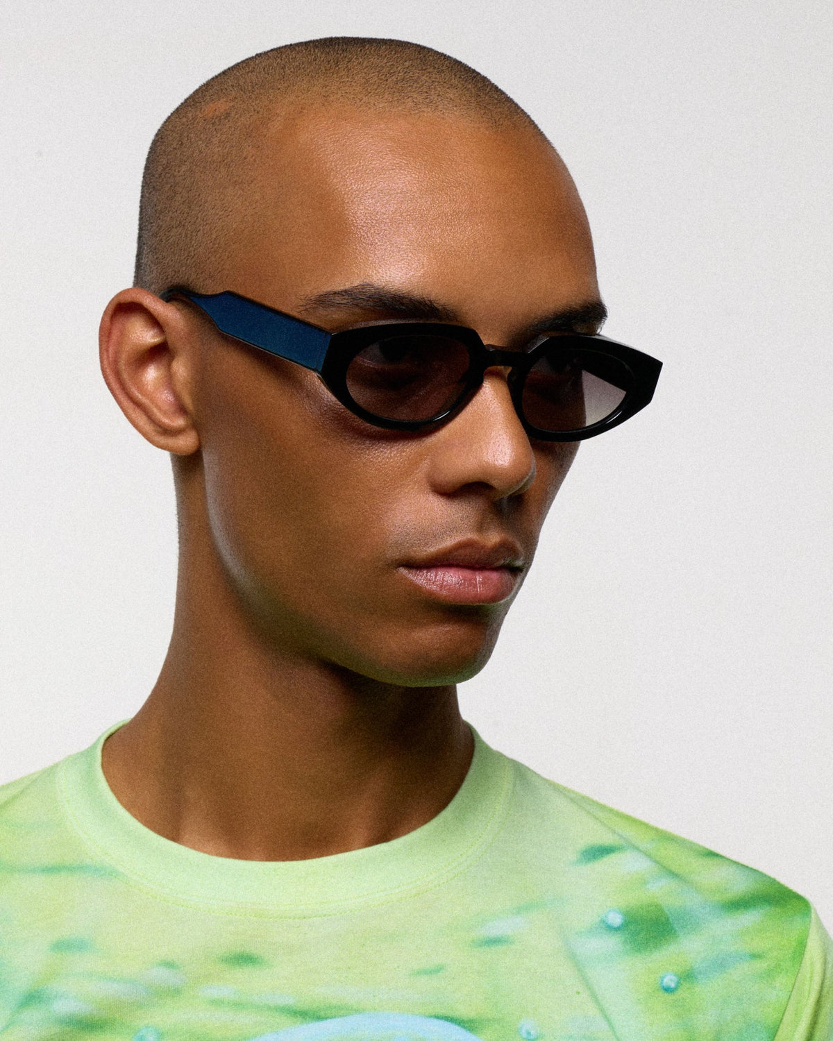 Akira / Black Acetate & Grey Gradient Lens - Shade Files