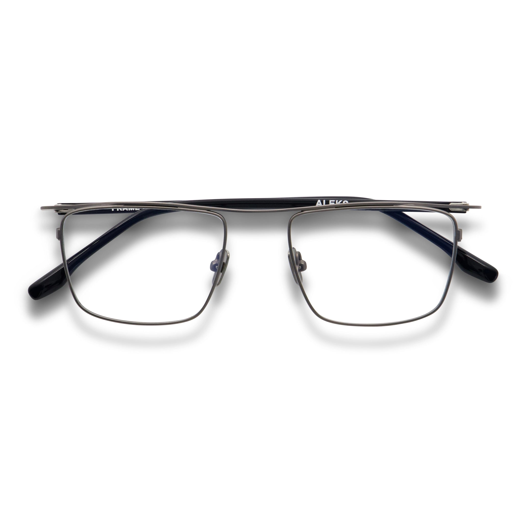 Aleks Optical / Gunmetal Titanium & Prescription Lens - Shade Files