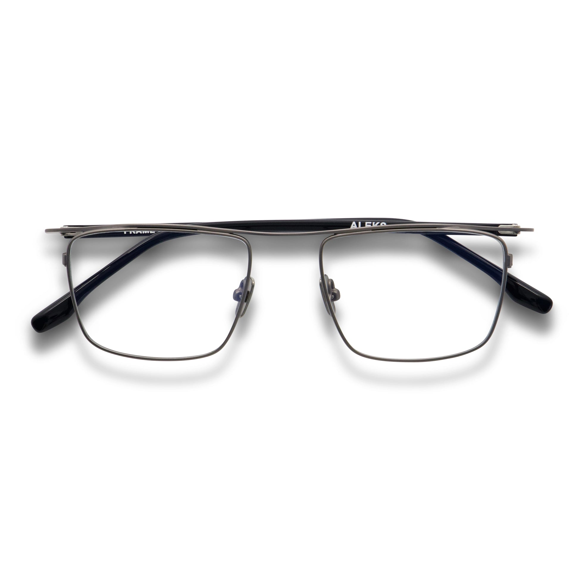 Aleks Optical / Gunmetal Titanium & Prescription Lens - Shade Files
