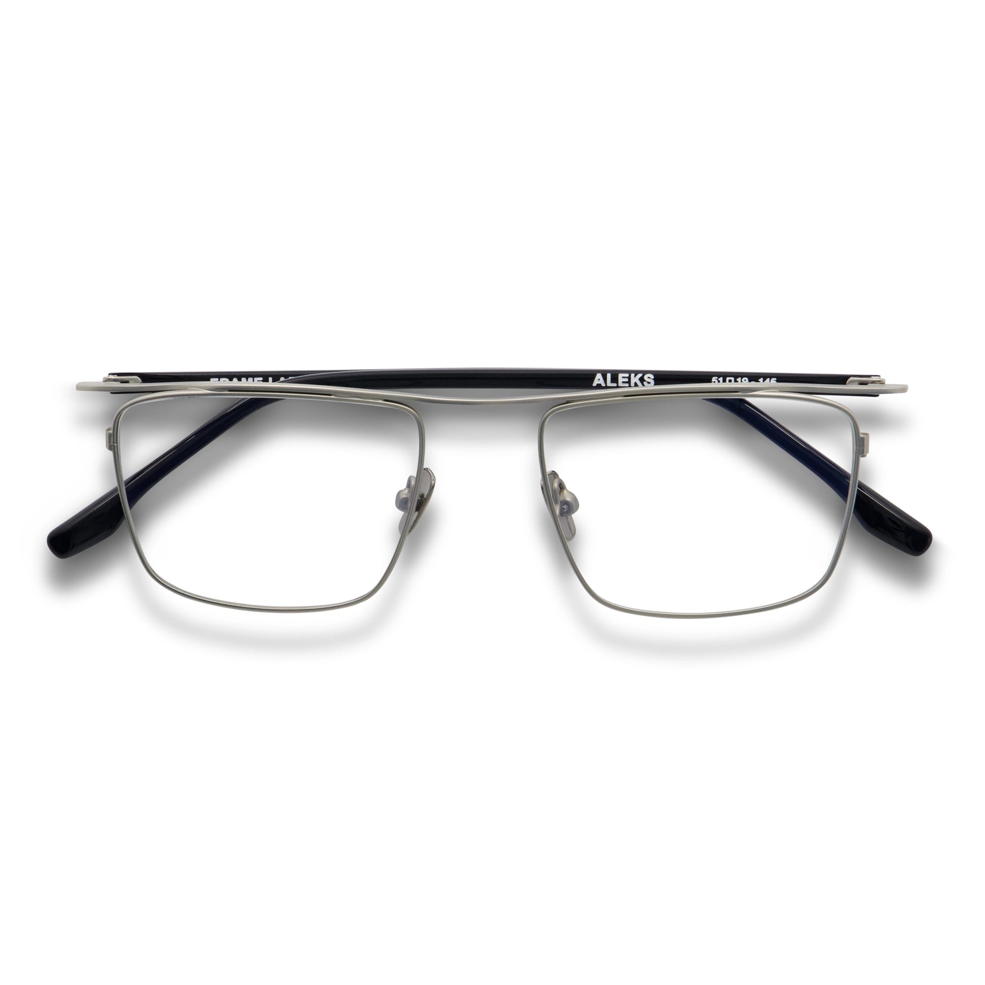 Aleks Optical / Silver Titanium & Prescription Lens - Shade Files