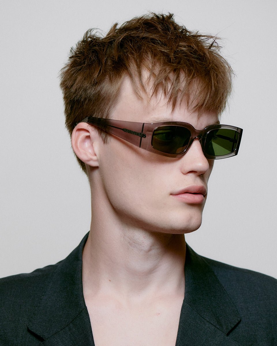 Alex / Grey Transparent & Graphite Green Lens - Shade Files