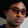 Alien / Tortoise Acetate & Rose Lens - Shade Files