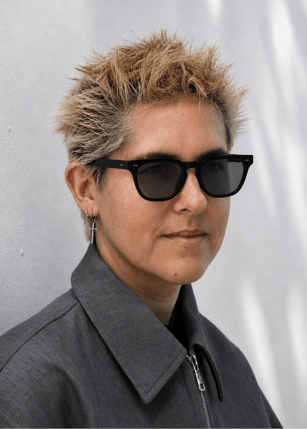 Amal / Black Acetate & Polarised Grey Lens - Shade Files