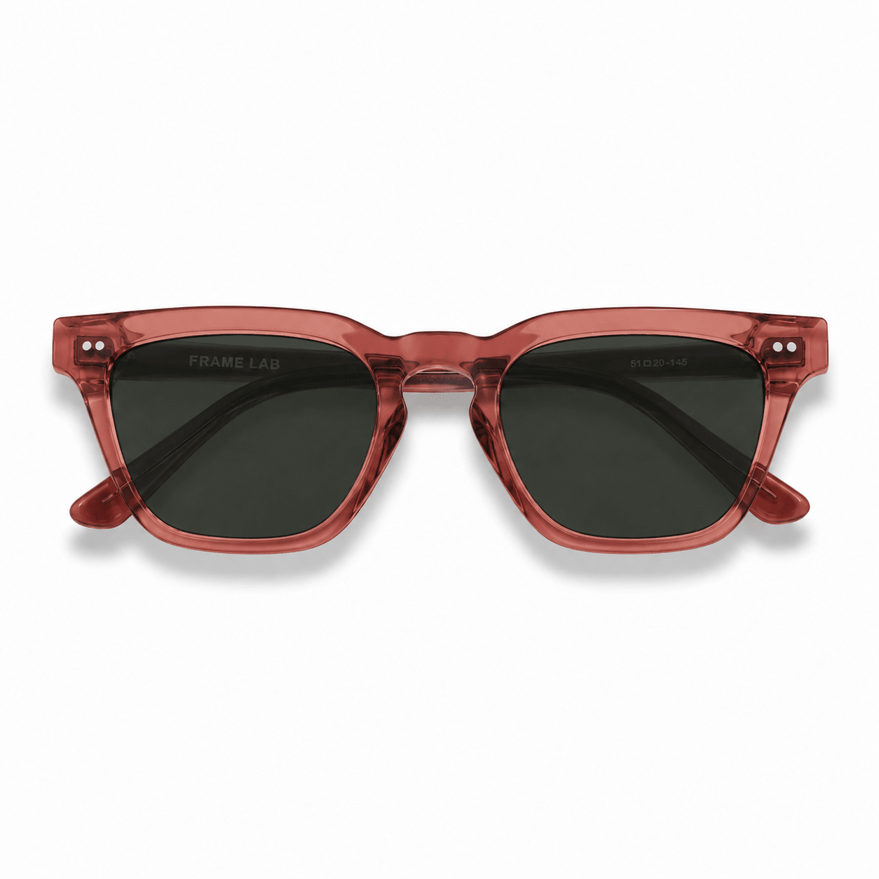 Amal / Dusty Pink Acetate & Polarised Green Lens - Shade Files