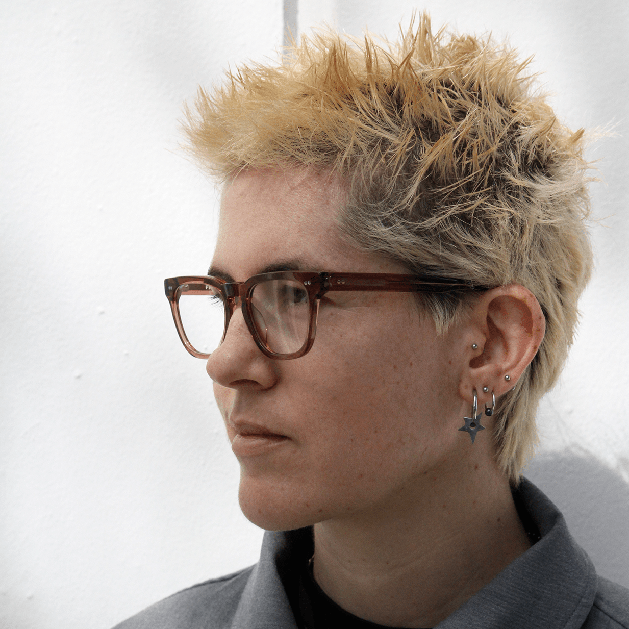 Amal Optical / Dusty Pink Acetate & Prescription Lens - Shade Files