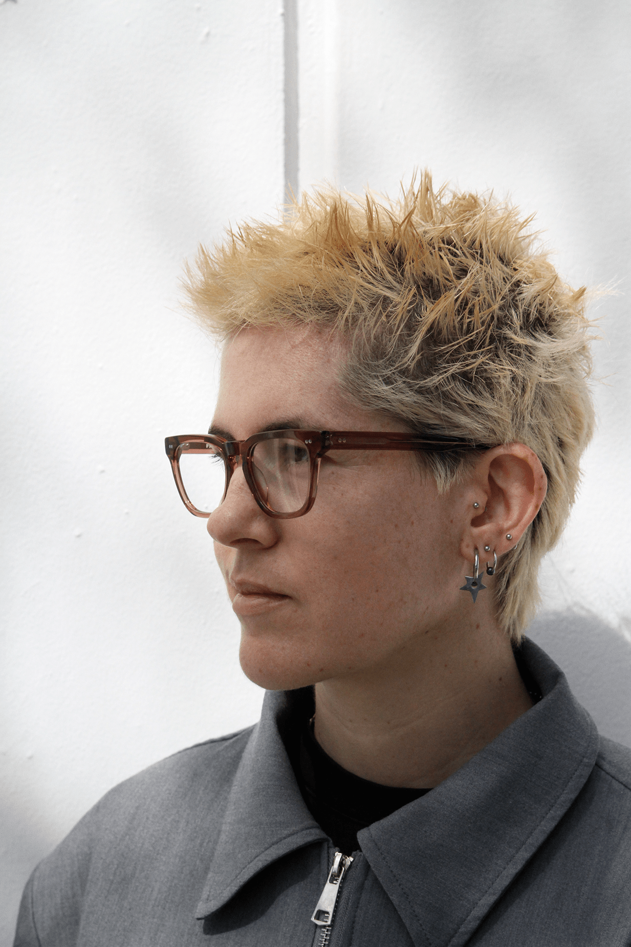 Amal Optical / Dusty Pink Acetate & Prescription Lens - Shade Files