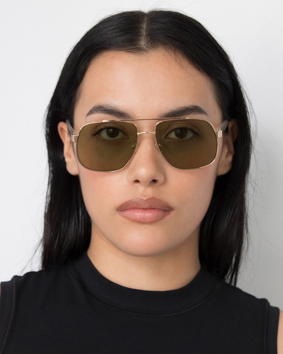 Amelia / Gold Jelly & Green Lens - Shade Files