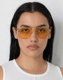 Amelia / Soft Gold Crème Brûlée & Yellow Lens - Shade Files