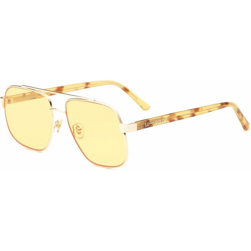 Amelia / Soft Gold Crème Brûlée & Yellow Lens - Shade Files