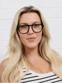 Ana Optical / Black Acetate & Clear Lens - Shade Files