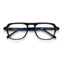 Ana Optical / Black Acetate & Prescription Lens - Shade Files