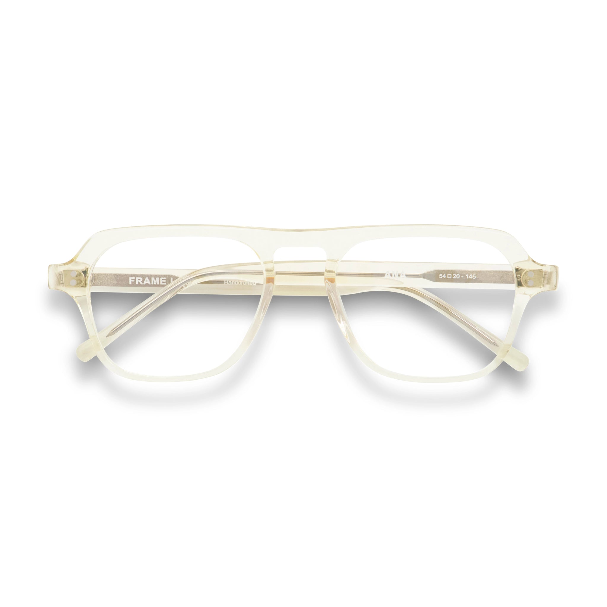 Ana Optical / Blonde Crystal Acetate & Prescription Lens - Shade Files
