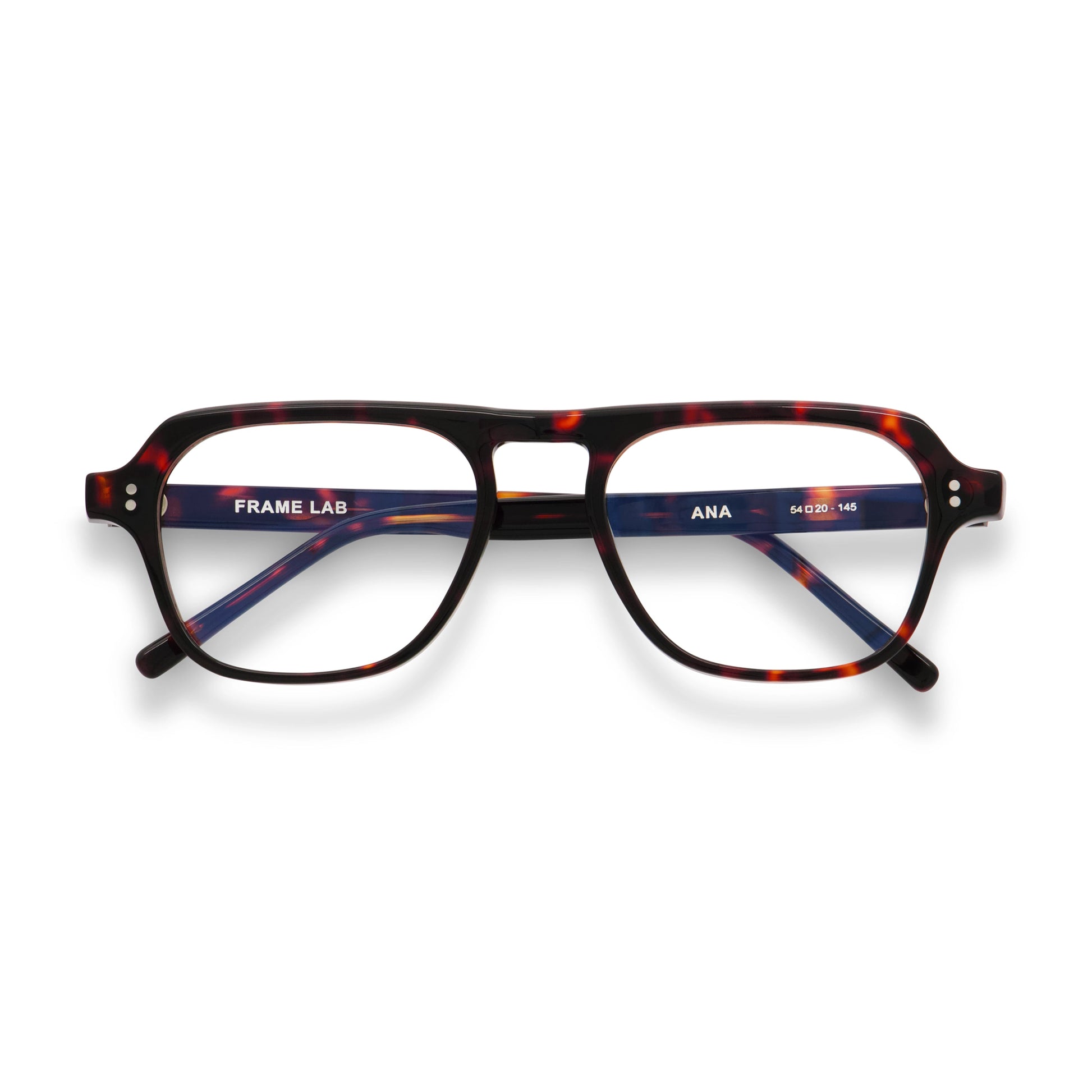 Ana Optical / Dark Tortoise Acetate & Prescription Lens - Shade Files