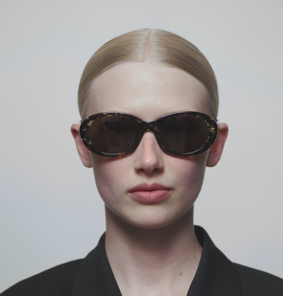 Anma / Black Yellow Tortoise & Brown Lens - Shade Files