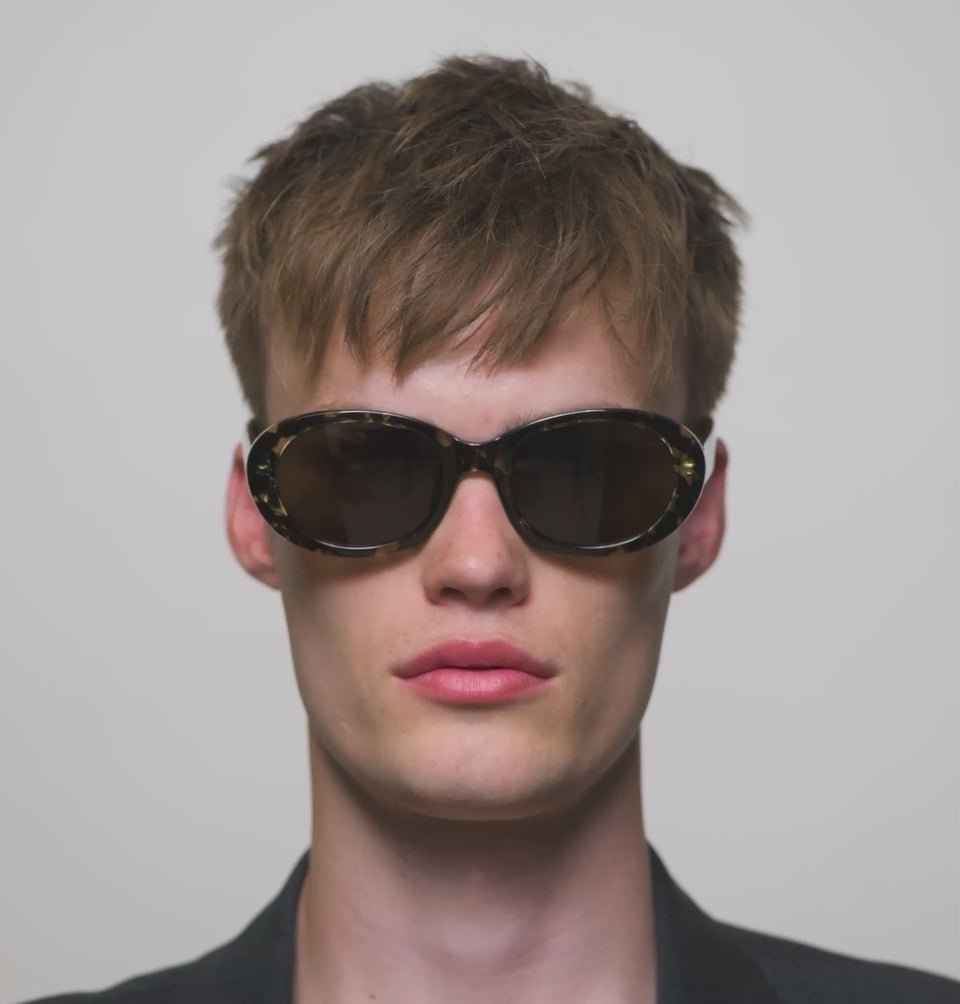 Anma / Black Yellow Tortoise & Brown Lens - Shade Files