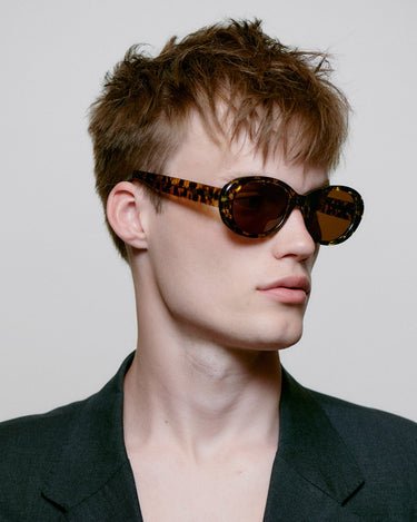 Anma / Black Yellow Tortoise & Brown Lens - Shade Files