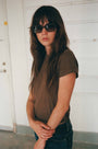 Apollo / Matte Cola Acetate & Grey Gradient Lens - Shade Files