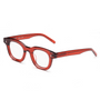 Apollo Optical / Red Acetate & Blue - Light Lens - Shade Files