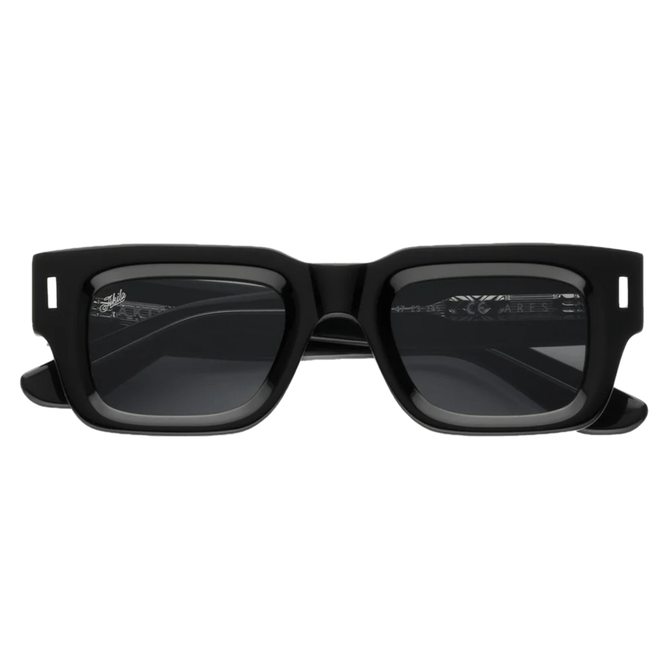 Ares / Black Acetate & Black Lens