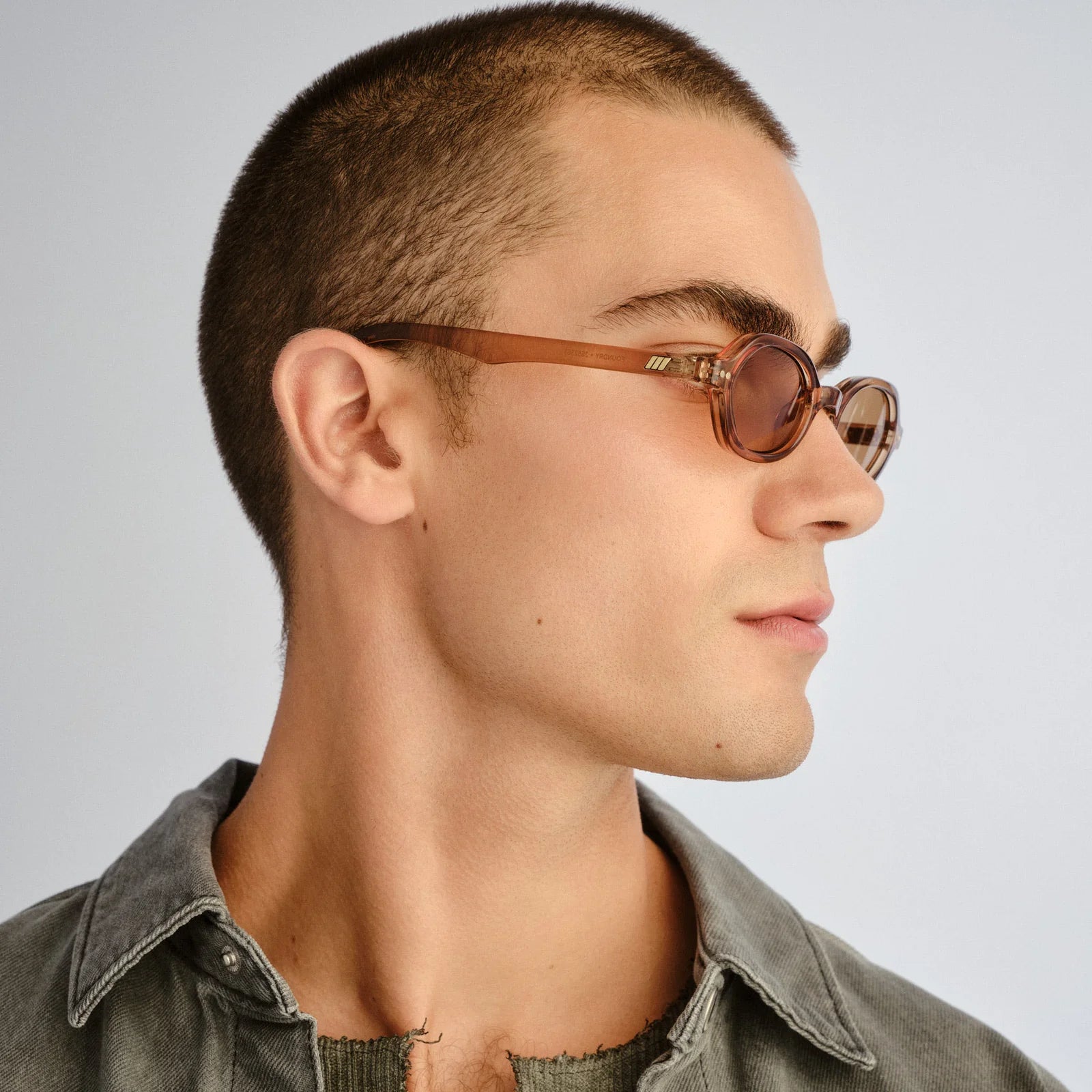 Foundry / Whiskey & Light Brown Mono Lens