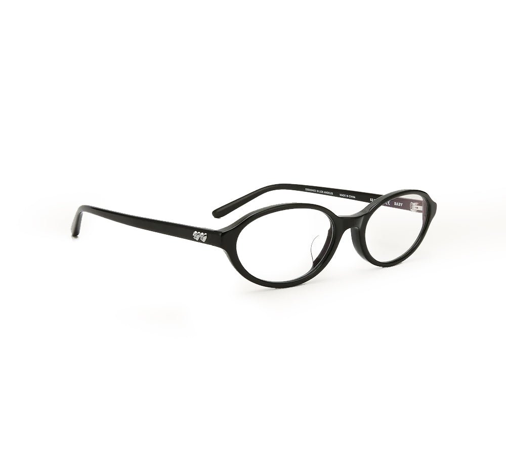Bonnie Clyde | Baby Optical | Black & Blue-Light Lens Glasses