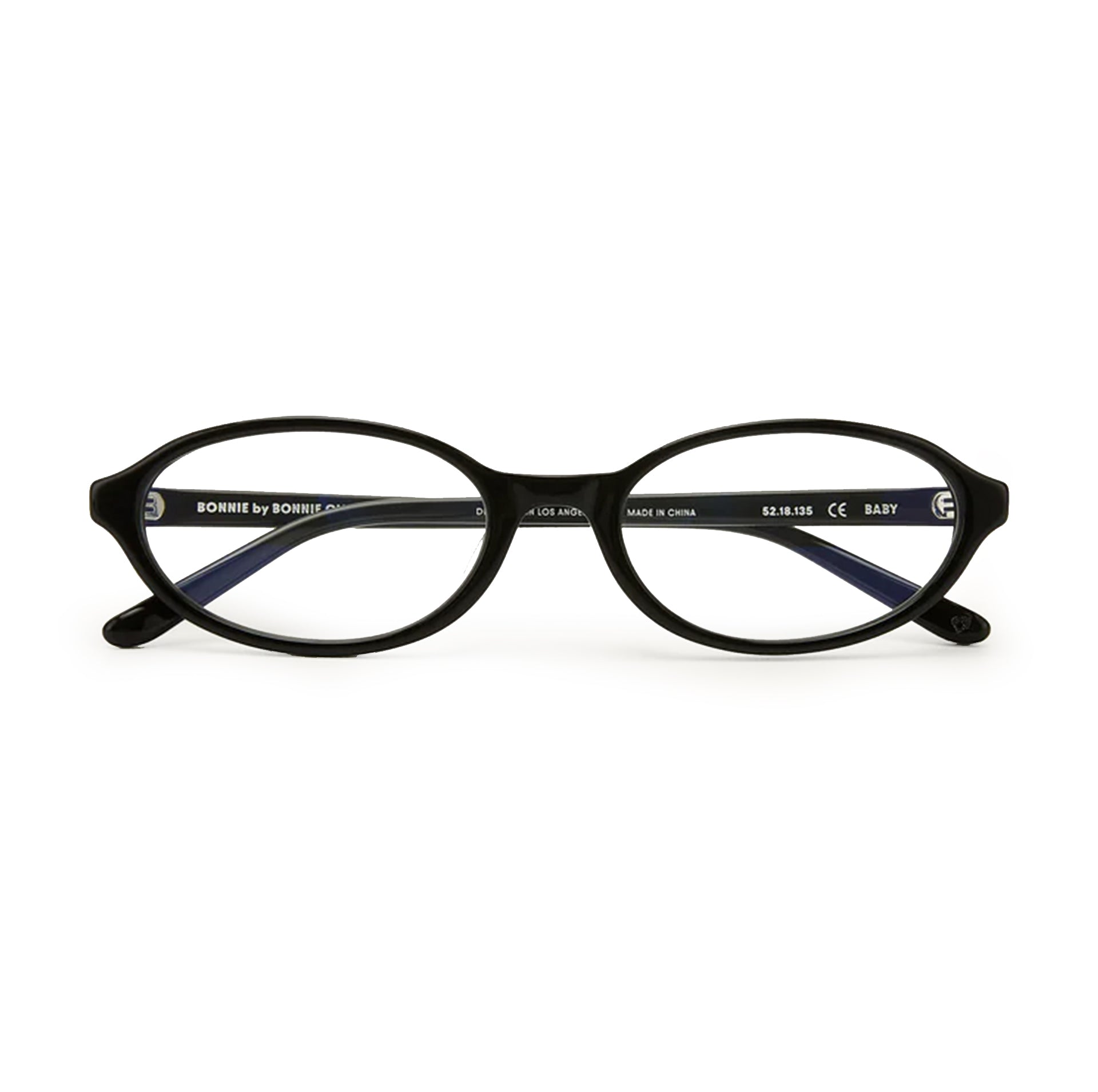 Bonnie Clyde | Baby Optical | Black & Blue-Light Lens