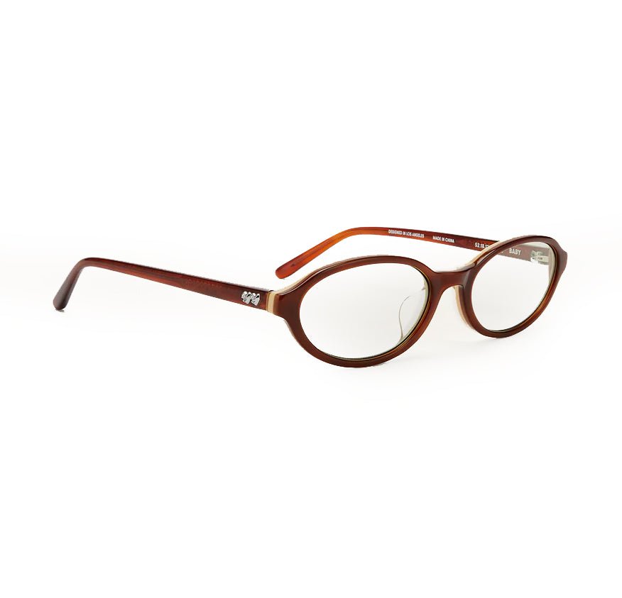 Bonnie Clyde | Baby Optical | Layered Brown & Blue-Light Lens