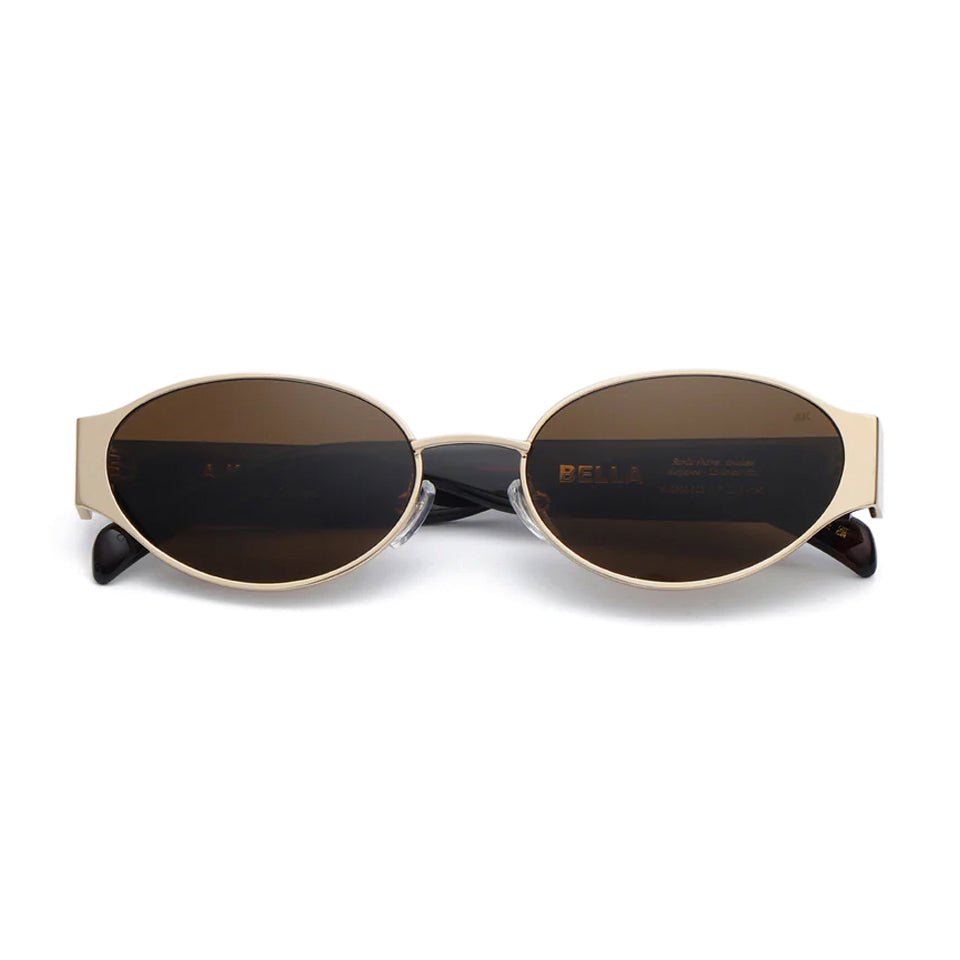 Bella / Gold Demi Tortoise & Brown Lens - Shade Files
