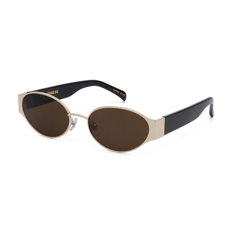 Bella / Gold Demi Tortoise & Brown Lens - Shade Files