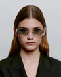 Bella / Silver Crystal & Grey Lens - Shade Files