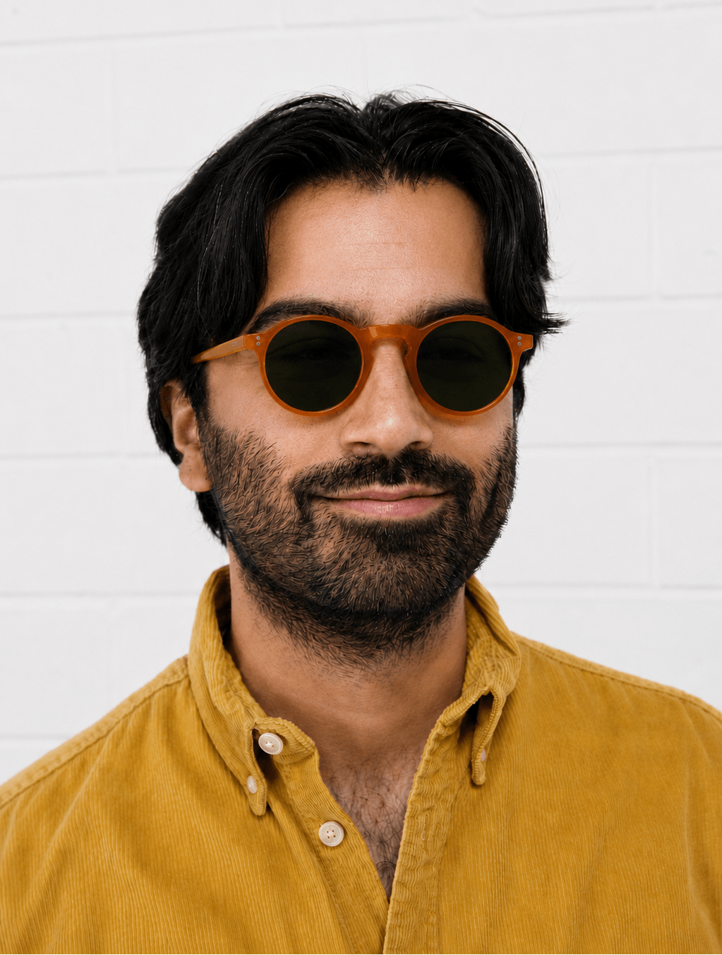 Ben / Caramel Acetate & Polarised Green Lens - Shade Files