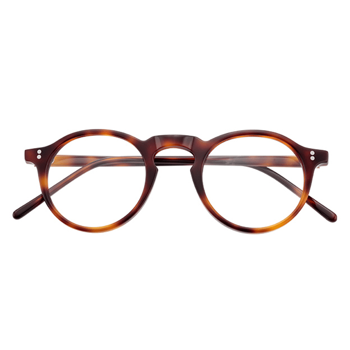 Ben Optical / Brown Tortoise Acetate & Prescription Lens - Shade Files