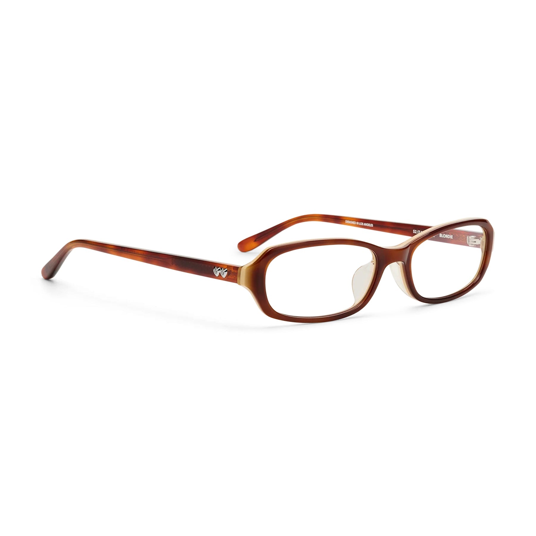 Bonnie Clyde | Blondie Optical | Layered Brown & Blue-Light Lens