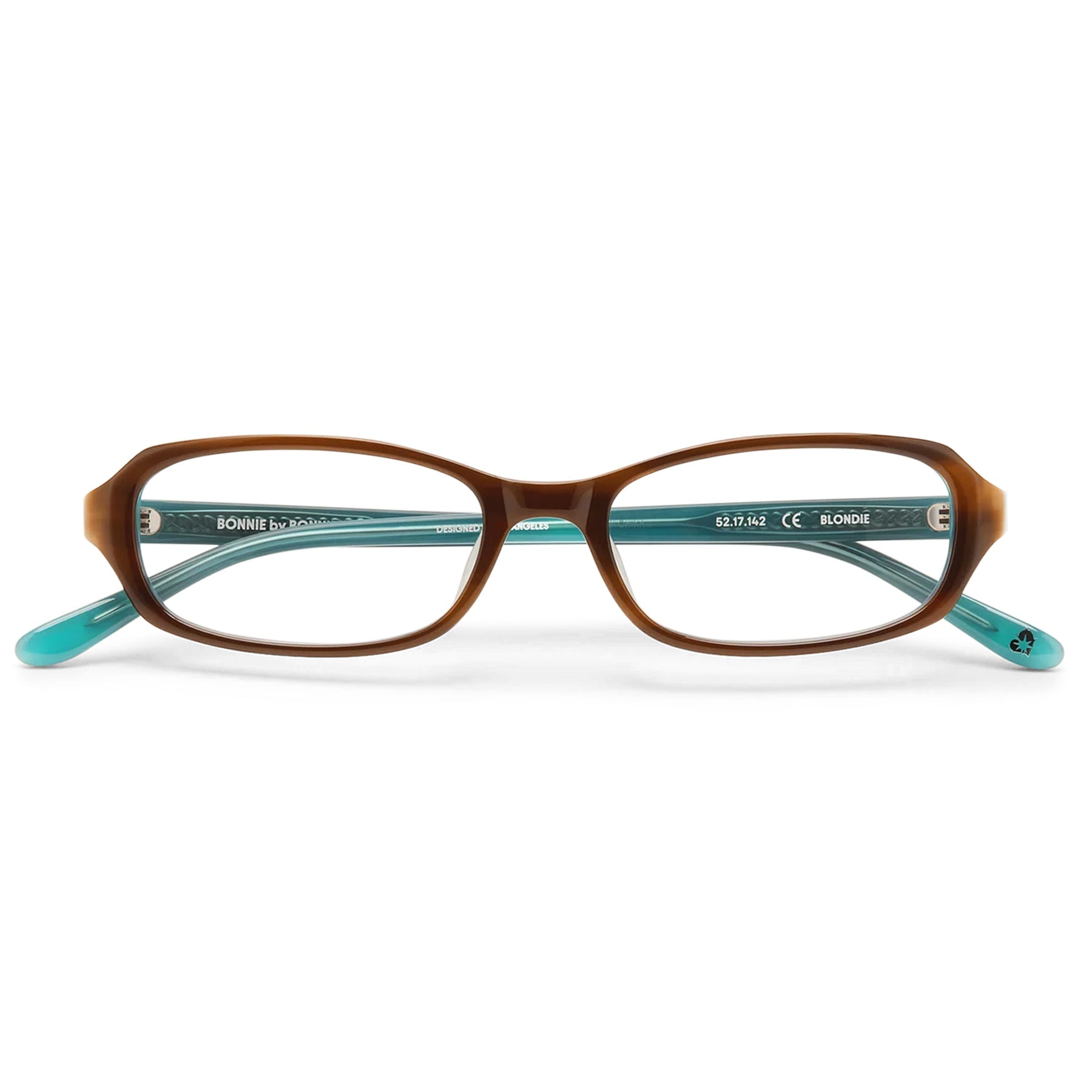 Blondie Optical / Layered Teal Demi & Blue - Light Lens - Shade Files