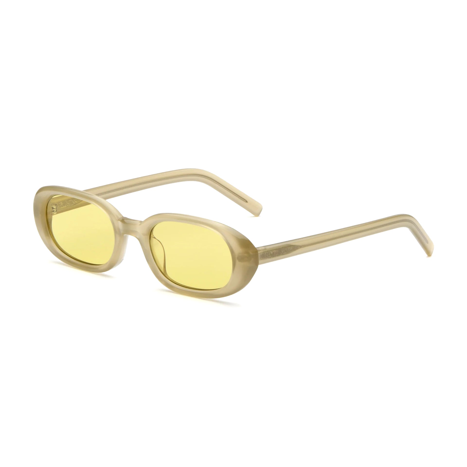 Akila | Blossom | Beige Acetate & Yellow Sunglasses | Shade Files