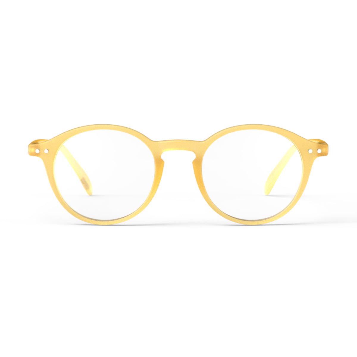 Blue - Light Blocker Glasses / Style H / Yellow Chrome - Shade Files