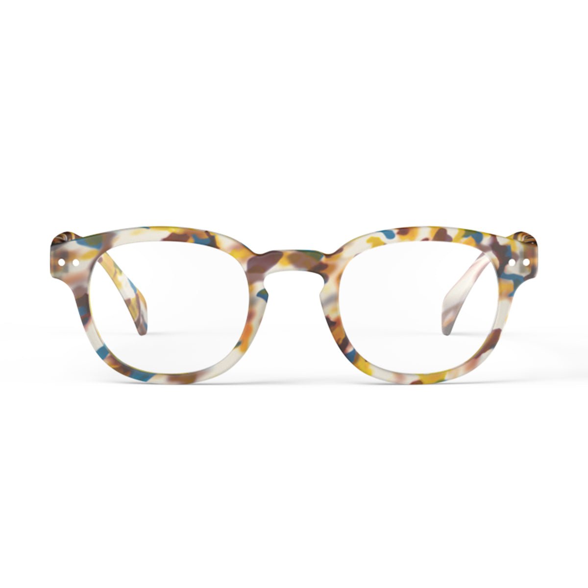Blue - Light Optical Glasses / Style C / Blue Tortoise - Shade Files