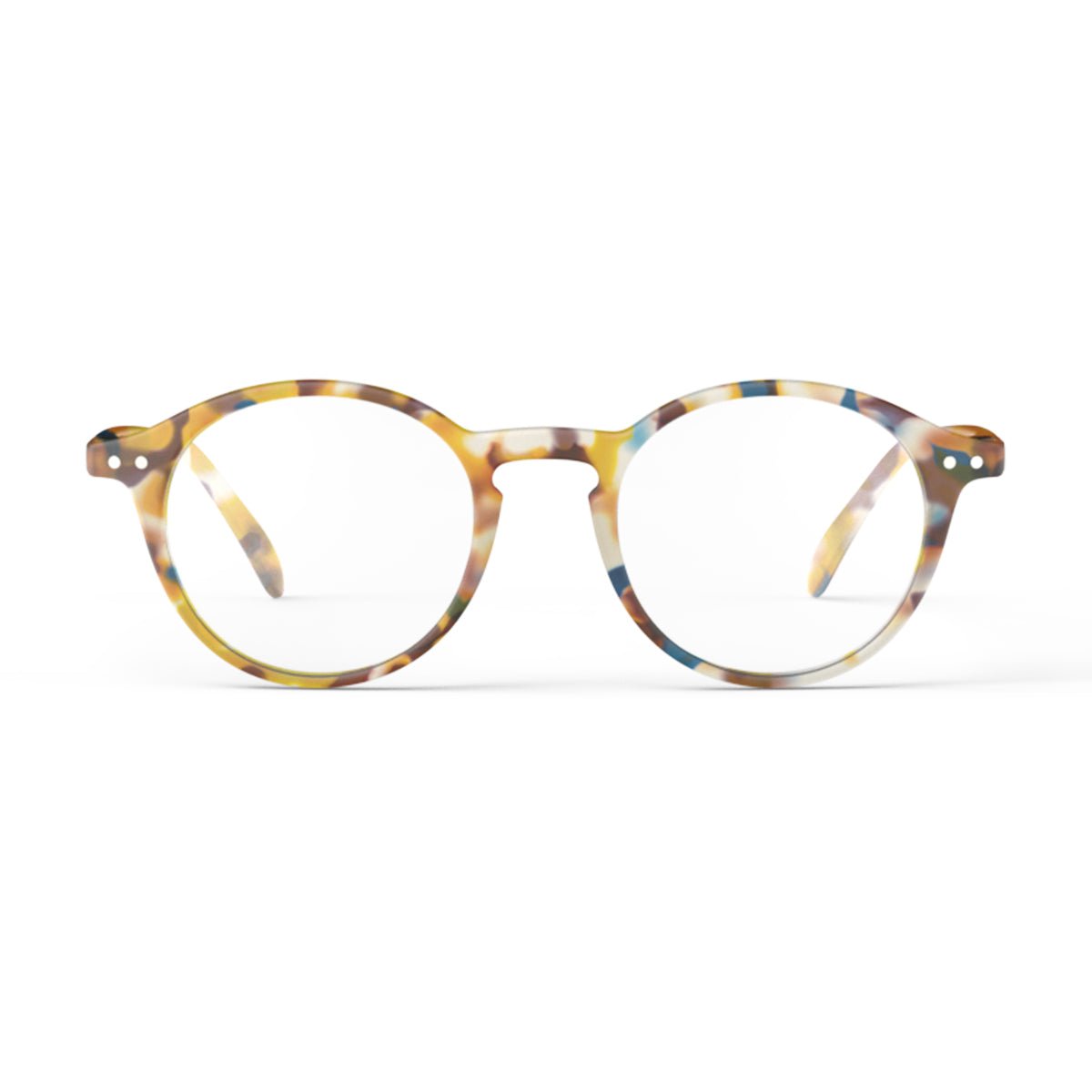 Blue - Light Optical Glasses / Style D / Blue Tortoise - Shade Files