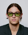 Bror / Black Yellow Tortoise & Green Lens - Shade Files