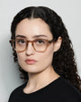 C Optical / Light Brown Acetate & Clear Lens - Shade Files