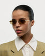 Cadenza Oval / Gold Titanium & Brown Lens - Shade Files