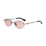 Cadenza Oval / Silver Titanium & Pink Lens - Shade Files