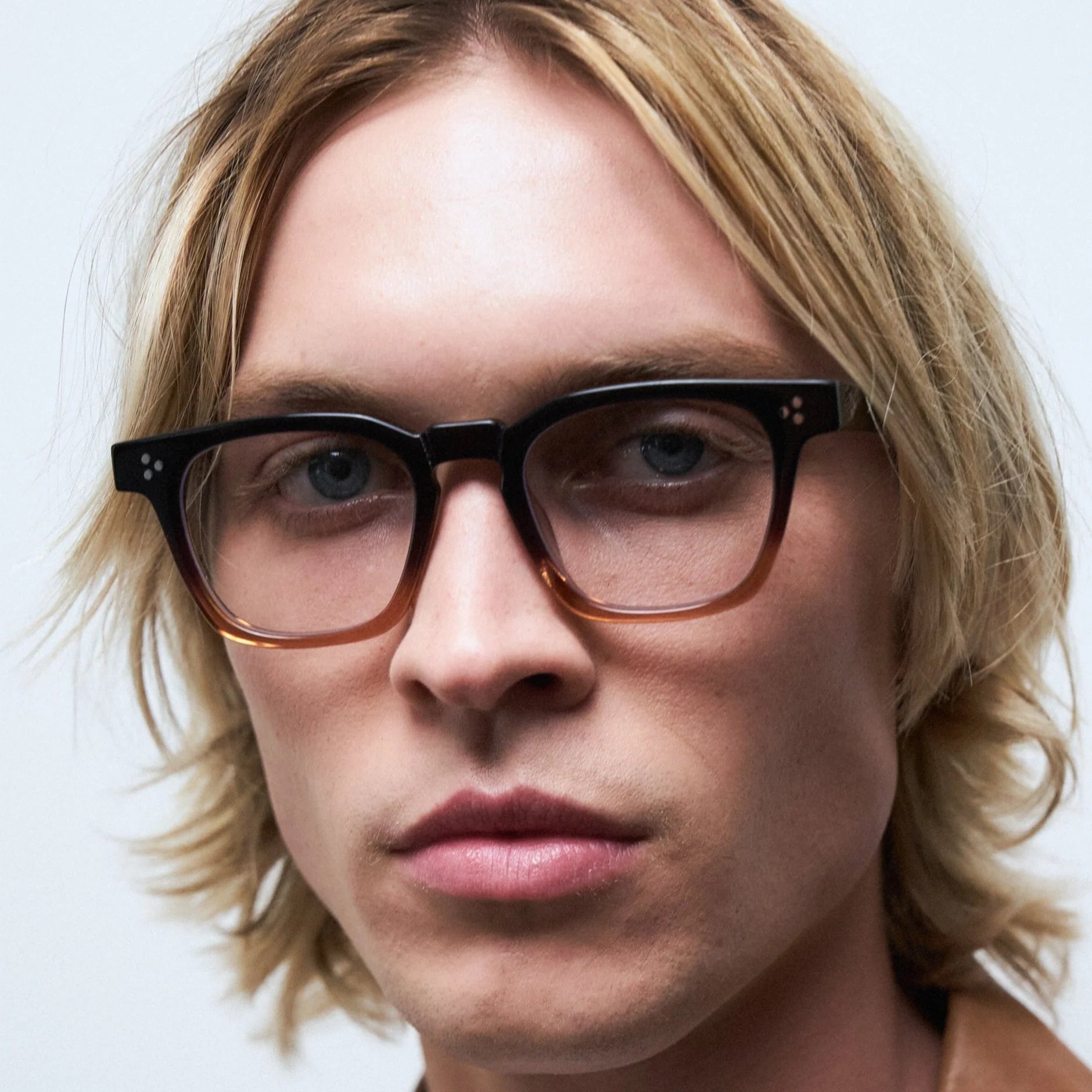 Calipso Optical / Brown Gradient Acetate & Blue - Light Lens - Shade Files