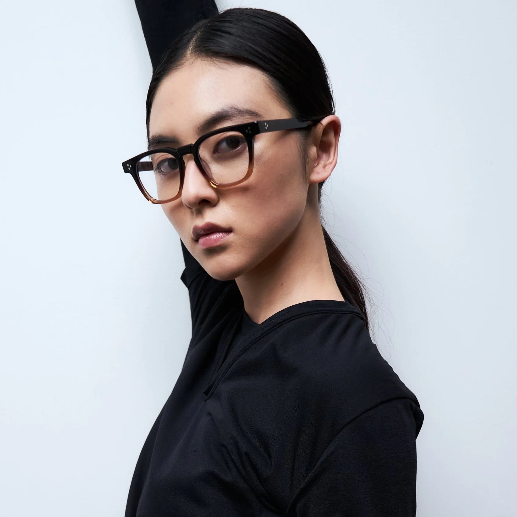 Calipso Optical / Brown Gradient Acetate & Blue - Light Lens - Shade Files