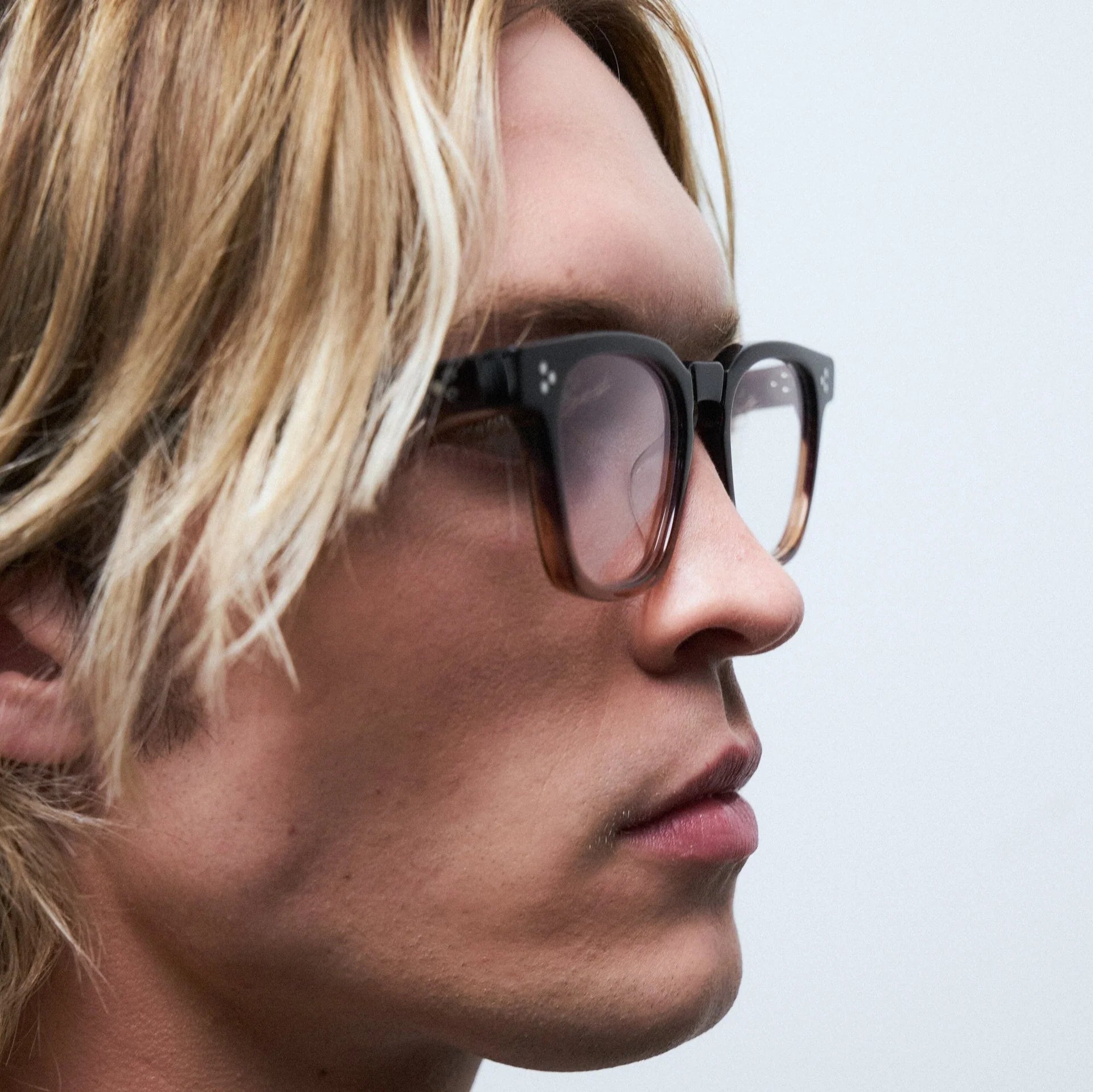 Calipso Optical / Brown Gradient Acetate & Blue - Light Lens - Shade Files