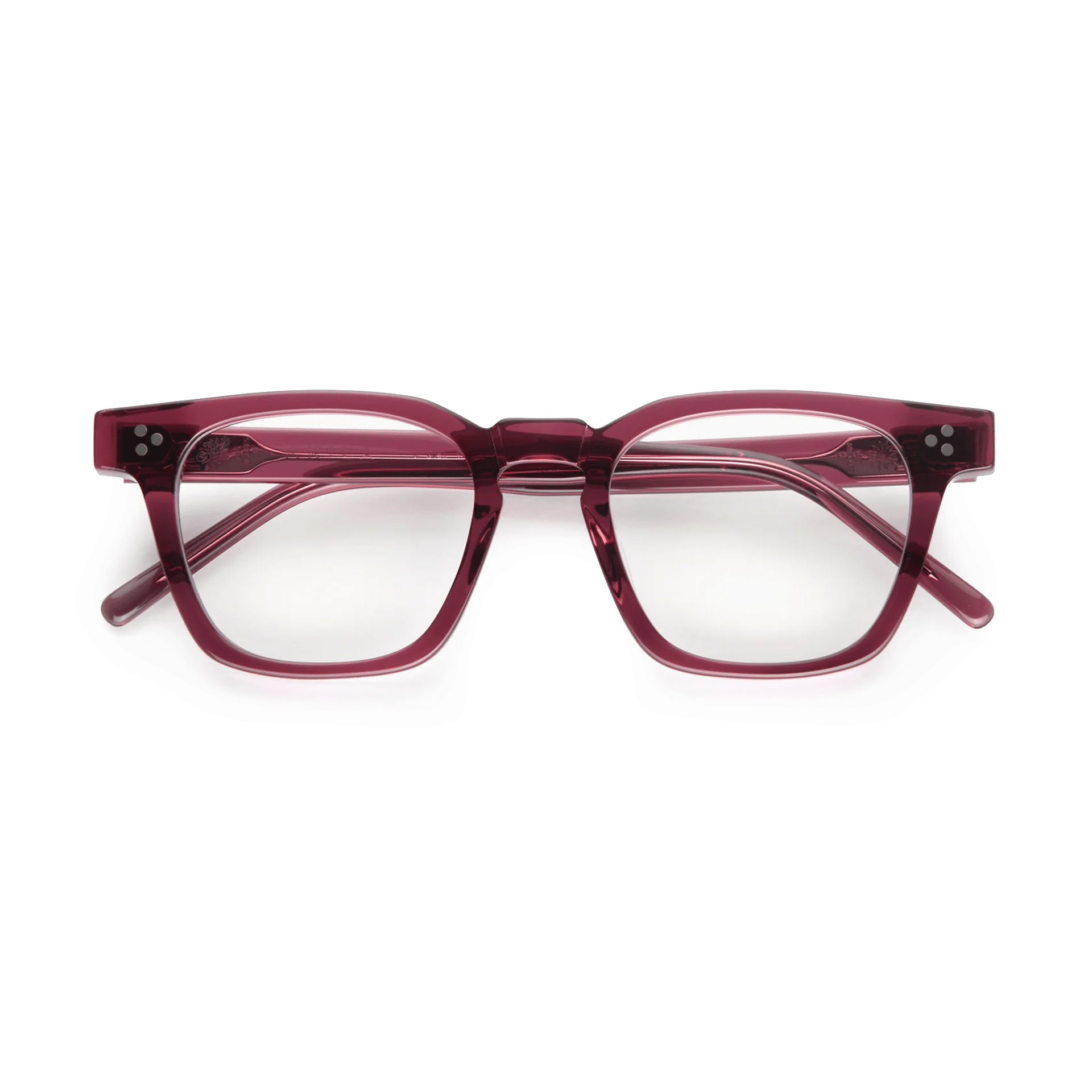 Calipso Optical / Plum Acetate & Blue - Light Lens - Shade Files