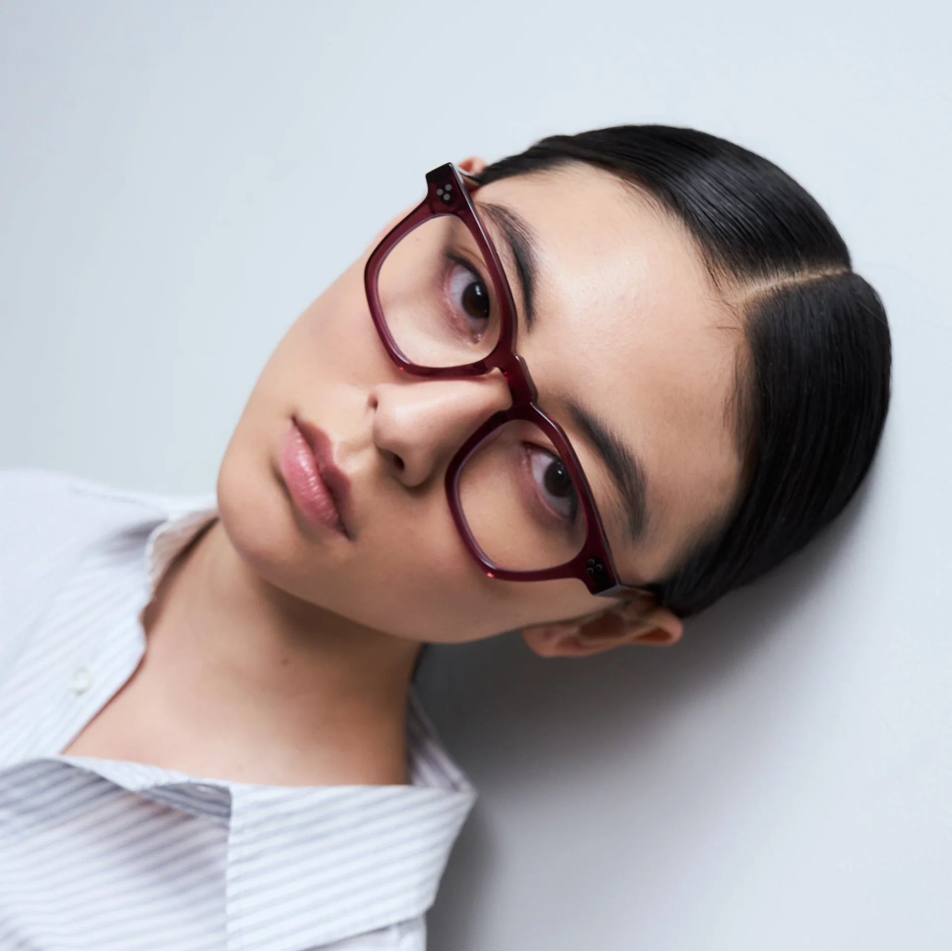Calipso Optical / Plum Acetate & Blue - Light Lens - Shade Files