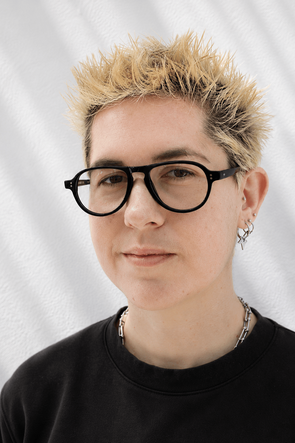 Carlos Optical / Black Acetate & Clear Lens - Shade Files